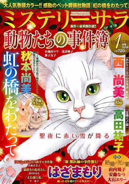 MYSTERY sara（ミステリーサラ） 2018年1月号 (発売日2017年12月13日) 表紙