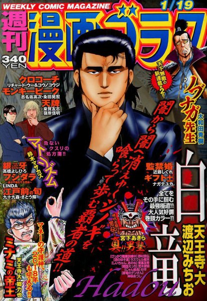 週刊漫画ゴラク 2018年1/19号 (発売日2018年01月04日) 表紙