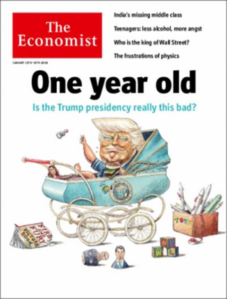 英国The Economist（エコノミスト） 2018年01月13日発売号 表紙