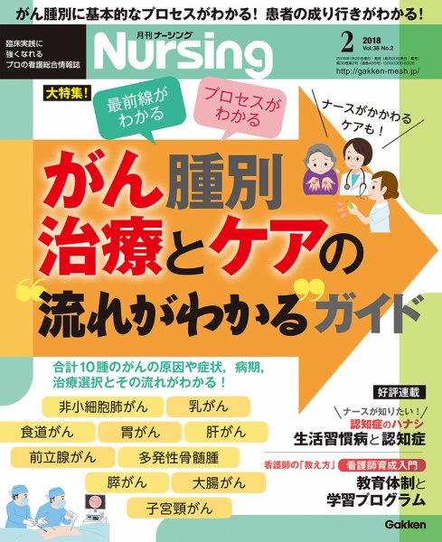 ナーシング Vol.38 No.2 (発売日2018年01月20日) 表紙