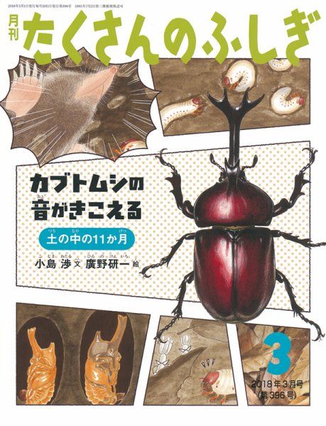 たくさんのふしぎ 2018年3月号 (発売日2018年02月02日) 表紙