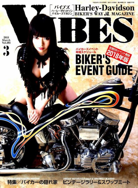 VIBES（バイブズ） 2018年3月号 (発売日2018年02月10日) 表紙