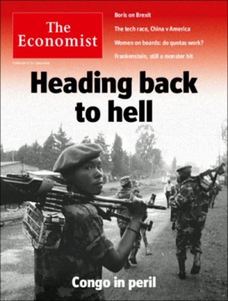 英国The Economist（エコノミスト） 2018年02月17日発売号 表紙