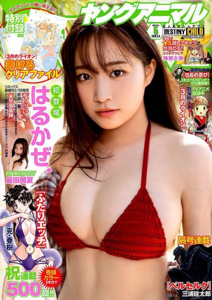 ヤングアニマル 2018年3/9号 (発売日2018年02月23日) 表紙