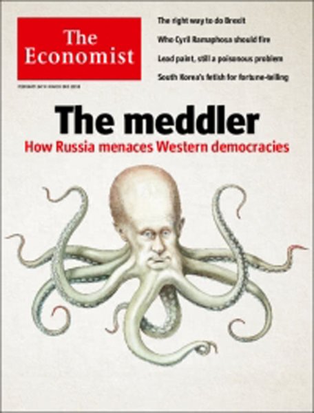 英国The Economist（エコノミスト） 2018年02月24日発売号 表紙
