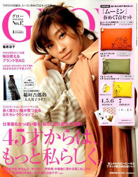 GLOW（グロー） 2018年4月号 (発売日2018年02月28日) 表紙