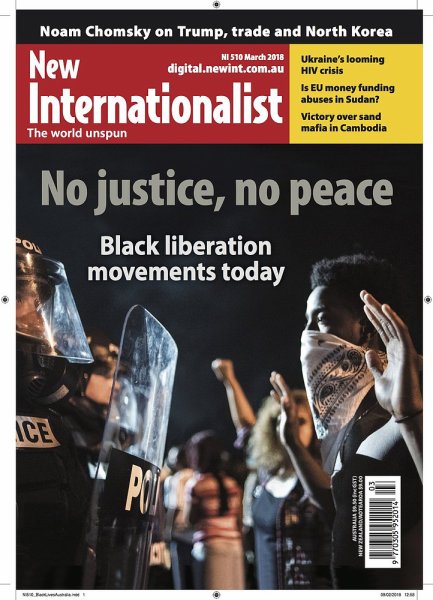 New Internationalist（ニューインターナショナリスト）英語版 no. 510 (発売日2018年03月10日) 表紙