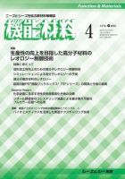 機能材料 2018年4月号 表紙