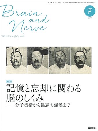 BRAIN and NERVE（ブレインアンドナーブ） Vol.70 No.7 (発売日2018年07月01日) 表紙