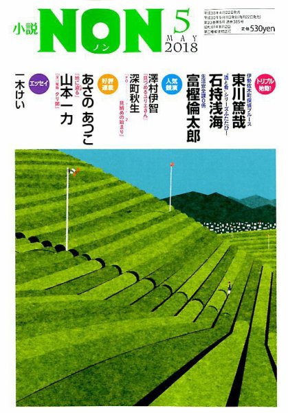 小説NON 2018年5月号 (発売日2018年04月21日) 表紙