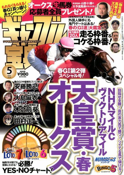 ギャンブル宝典 2018年5月号 (発売日2018年04月19日) 表紙