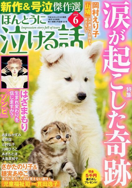 ほんとうに泣ける話 2018年6月号 (発売日2018年04月19日) 表紙