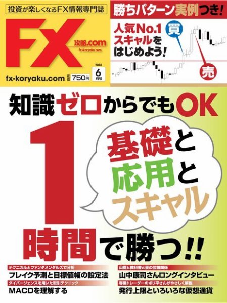 FX攻略.com 2018年6月号 (発売日2018年04月21日) 表紙