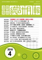 酒類食品統計月報 2018年4月 表紙