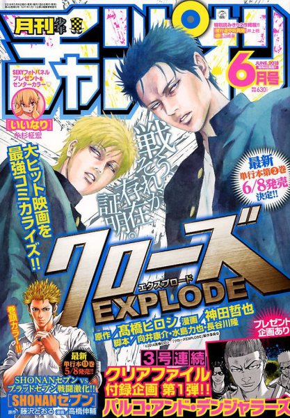 月刊 少年チャンピオン 2018年6月号 (発売日2018年05月02日) 表紙