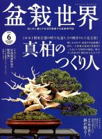 盆栽世界 2018年6月号 表紙