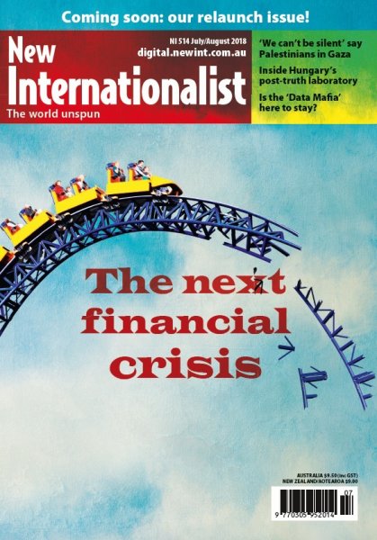 New Internationalist（ニューインターナショナリスト）英語版 no. 514 (発売日2018年08月10日) 表紙