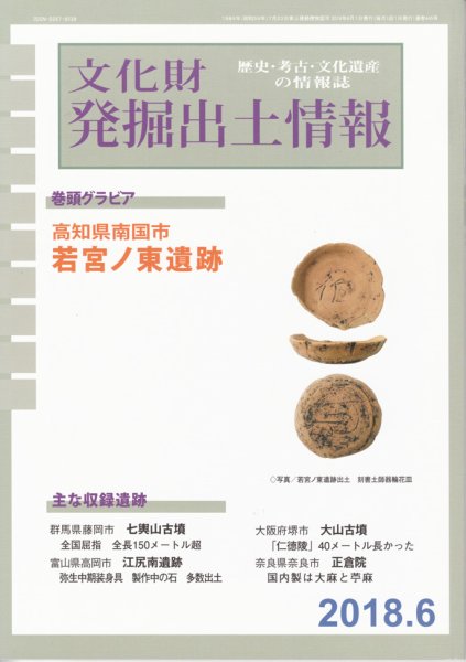 文化財発掘出土情報 445号 (発売日2018年06月01日) 表紙