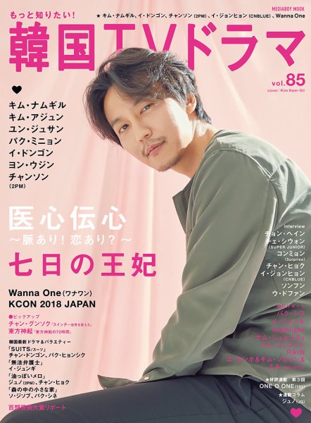 もっと知りたい！韓国TVドラマ Vol.85 (発売日2018年06月05日) | 雑誌