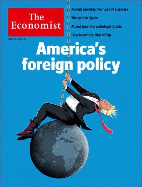 英国The Economist（エコノミスト） 2018年06月09日発売号 表紙