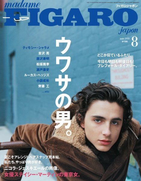 フィガロジャポン(madame FIGARO japon) 2018年8月号 (発売日2018年06月20日) 表紙