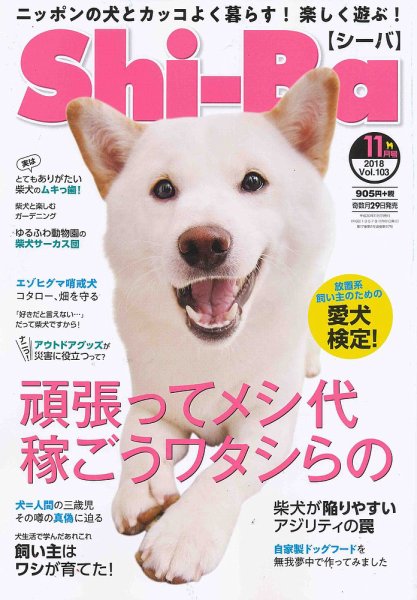 Shi-Ba(シーバ)　 2018年11月号 (発売日2018年09月29日) 表紙
