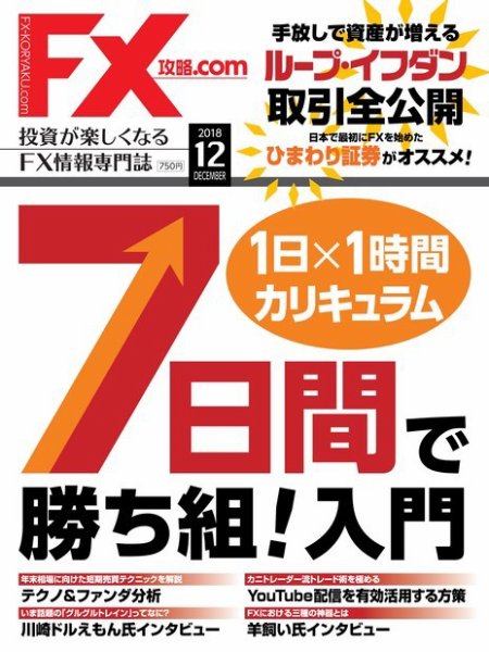 FX攻略.com 2018年12月号 (発売日2018年10月20日) 表紙