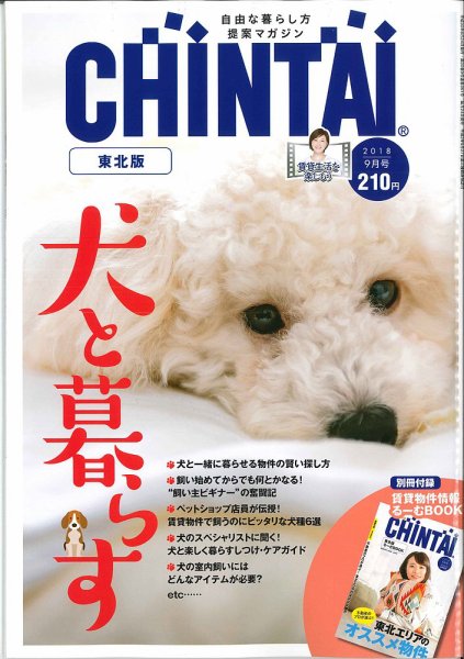 CHINTAI東北版 2018年9月号 (発売日2018年07月24日) 表紙