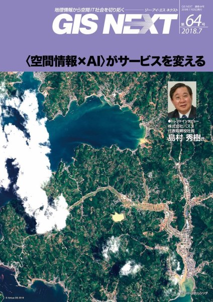 GIS NEXT(ジーアイエスネクスト） 第64号 (発売日2018年07月25日) 表紙