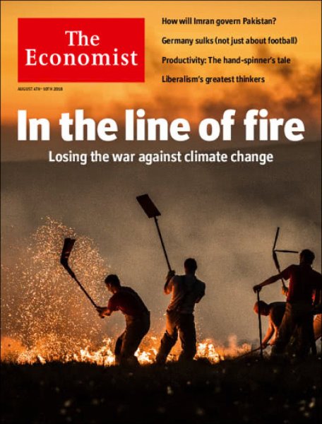 英国The Economist（エコノミスト） 2018年08月04日発売号 表紙