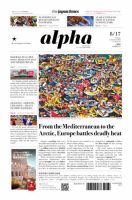 The Japan Times Alpha（ジャパンタイムズアルファ） Vol.68 No.33 表紙