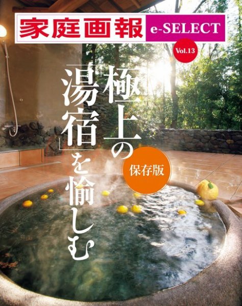 家庭画報 e-SELECT Vol.13 極上の「湯宿」を愉しむ [保存版] (発売日2018年03月05日) 表紙