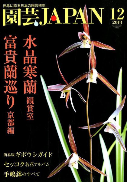 園芸Japan 2018年12月号 (発売日2018年11月12日) 表紙