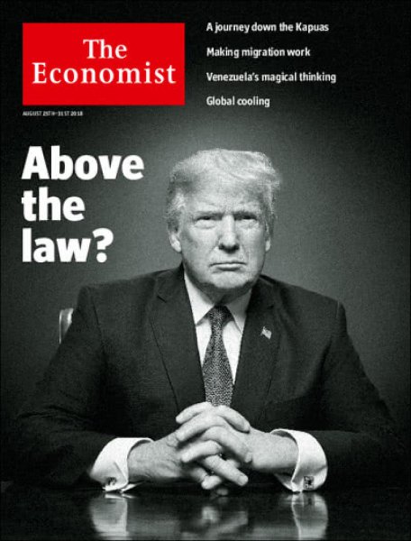 英国The Economist（エコノミスト） 2018年08月25日発売号 表紙