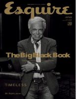 Esquire JAPAN FALL 2018 (発売日2018年09月22日) 表紙