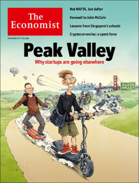 英国The Economist（エコノミスト） 2018年09月01日発売号 表紙