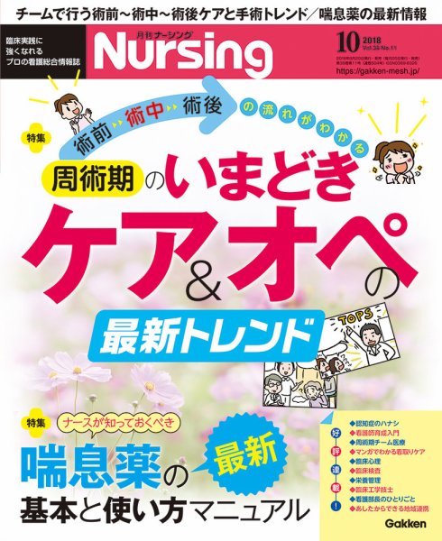 ナーシング Vol.38 No.11 (発売日2018年09月20日) 表紙