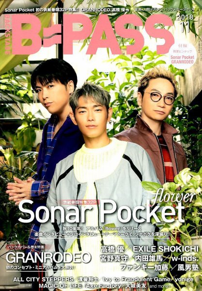 B-PASS（バックステージパス） 2018年11月号 (発売日2018年09月27日) 表紙