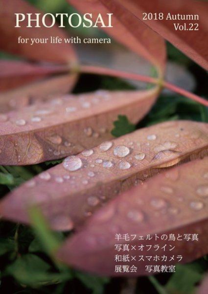 PHOTOSAI（ふぉとさい） Vol.22 (発売日2018年09月27日) 表紙