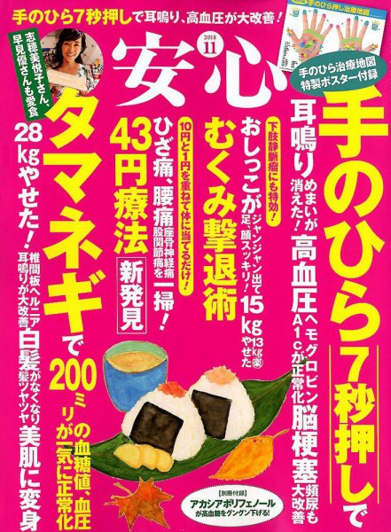 安心 2018年11月号 (発売日2018年10月02日) 表紙