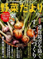 野菜だより 2018年11月号 表紙