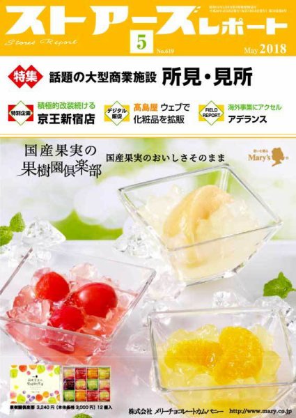 月刊ストアーズレポート 2018年5月号 (発売日2018年04月28日) 表紙