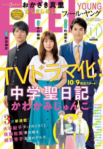 フィールヤング 2018年11月号 (発売日2018年10月06日) 表紙