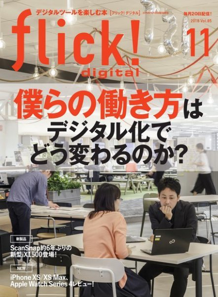 flick!（フリック） 2018年11月号 (発売日2018年10月20日) 表紙