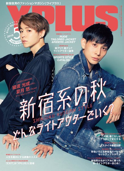 YPLUS（ワイプラス） 2018年11月号 (発売日2018年10月15日) 表紙