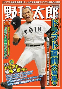 野球太郎 野球太郎No.028 2018ドラフト直前大特集号 (発売日2018年09月26日) 表紙