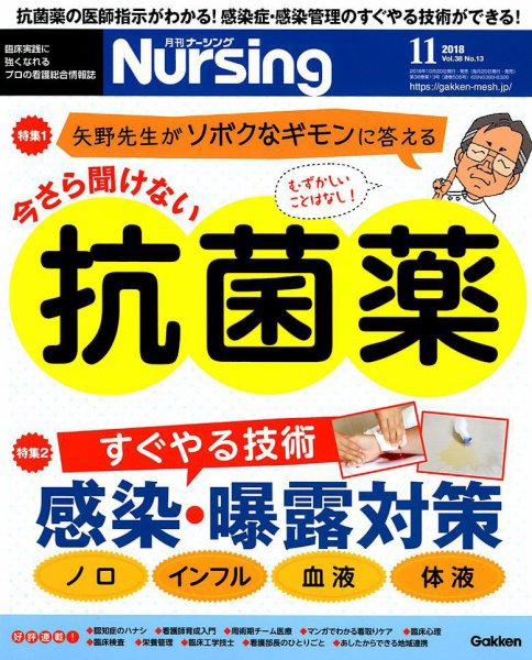 ナーシング Vol.38 No.13 (発売日2018年10月20日) 表紙