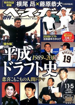 雑誌 定期購読の予約はfujisan 雑誌内検索 武田恭明 が週刊ベースボールの18年10月24日発売号で見つかりました