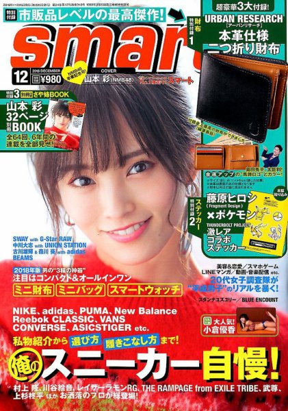 smart（スマート） 2018年12月号 (発売日2018年10月25日) 表紙