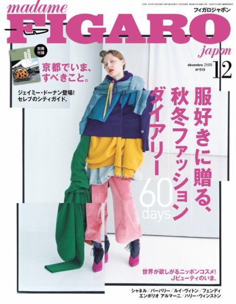 フィガロジャポン(madame FIGARO japon) 2018年12月号 (発売日2018年10月20日) 表紙